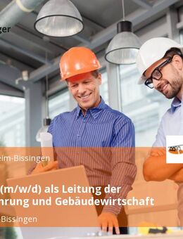 Architekt (m/w/d) als Leitung der Bauausführung und Gebäudewirtschaft - Bietigheim-Bissingen