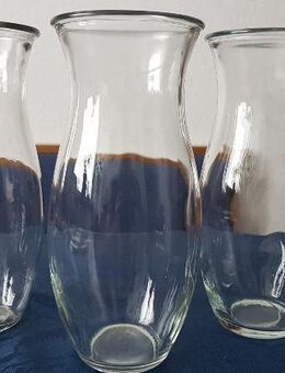 3 Glas Vasen im Set. Maße, siehe Fotos - Kassel Brasselsberg