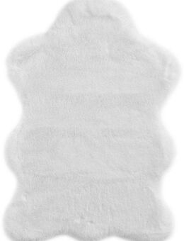 my home Fellteppich Lugano, fellförmig, Höhe: 30 mm, Kunstfell, Uni Farben, weich & kuschelig, auch als 2er Set erhältlich