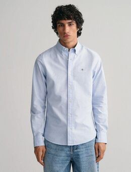 Gant Langarmhemd Slim Fit Oxford Hemd strukturiert langlebig dicker Oxford Hemd Slim Fit