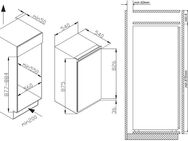 Amica Einbaugefrierschrank EGS 16183, 87,5 cm hoch, 54,0 cm breit