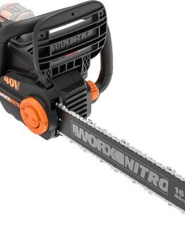 Worx Akku-Kettensäge WG385E.9 NITRO, 40 cm Schwertlänge, ohne Akku und Ladegerät