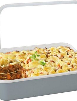 Honeyware Frischhaltedose Color Line, Emaille, Kunststoff, (1-tlg), geeignet zum Kochen, Backen, Servieren, Aufbewahren und Einfrieren