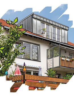 Sixties Haus, vier Parteien - Möglingen