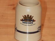 Kronen Dortmunder Privatbrauerei Bierkrug Steingut Steinzeug Keramik 0,25 l neuw - Borken