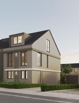 Neubau Doppelhaushälfte in Krefeld-Inrath HAUSTYP 1 - Krefeld