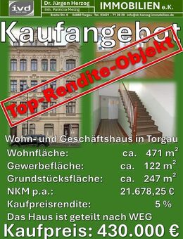 Wohn- und Geschäftshaus in Torgau - Torgau