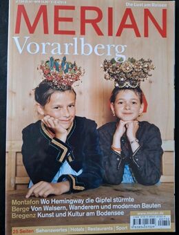 Merian Vorarlberg Merian-Hefte Reise Reisemagazin Reiseführer Reisezeitschrift - Essen