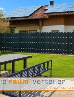 Bruckmühl Zentrum: Großzügige 5-Zimmer-Wohnung mit 2 Balkonen und eigenem Garten - Bruckmühl