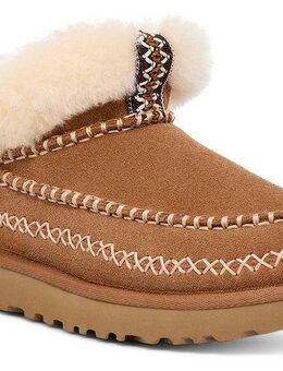 UGG CLASSIC ULTRA MINI ALPINE Schlupfboots, Hausschuh, Mule, Winterboots mit gepolstertem Fußbett
