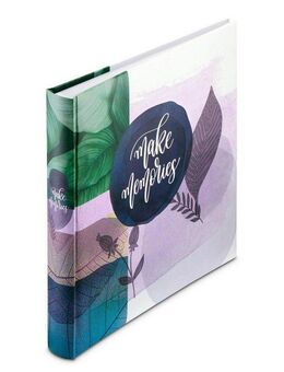 Hama Fotoalbum Fotoalbum Jumbo Album 30x30 cm, 80 weiße Seiten, Bilderbuch, Zum Selber Einkleben, Selbstgestalten, elegantes Design