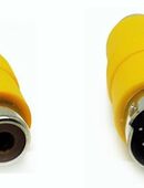 2 x Stück ATI C219RM-061 S-Video Adapter Chinch Buchse auf 8-pin Stecker in 27283