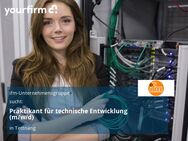 Praktikant für technische Entwicklung (m/w/d) - Tettnang