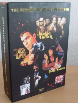 Tarantino Gold Collection Östereich UNCUT 6 DVDs 430 Min Bonus + Postkarten - Kassel