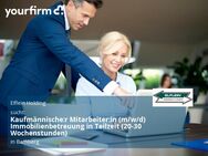 Kaufmännische:r Mitarbeiter:in (m/w/d) Immobilienbetreuung in Teilzeit (20-30 Wochenstunden) - Bamberg