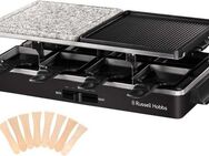 RUSSELL HOBBS Raclette 26280-56, 8 Raclettepfännchen, 1400 W, Grill für 8 Personen, Multi-Grill