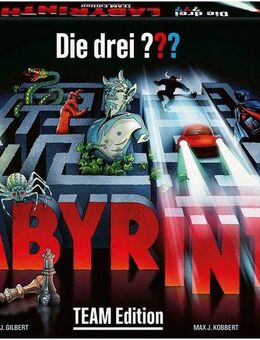 Ravensburger Spiel Die drei ??? Labyrinth - Team Edition, Familienspiel, Made in Europe