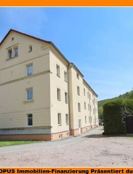 Helle Single-Wohnung mit Einbauküche, Gartenmitbenutzung, PKW-Stellplatz - Meißen