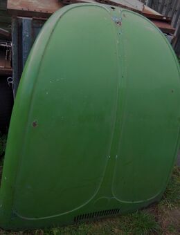 VW Käfer 1302 Kofferraumhaube „113 823 031 J“ 113823031J Fronthaube Haube vorn Sondermodell "Maikäfer" weidengrün "L 63 K" - Jülich