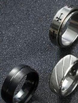 Ringe neu ! Fingerringe 3 er set gröse 8 - Aalen