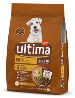 2 kg gratis! 7 kg / 12 kg / 14 kg / 18 kg Ultima - 7 kg Mini Adult Huhn