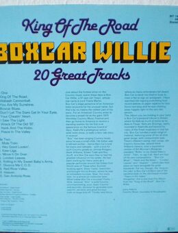 Boxcar Willie-King of the Road-Vinyl-LP,1980 - Linnich