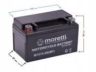 Premium AGM Batterie Scooter Motorrad Moretti MTX7A-BS Akku 7AH AKUYTX7A-BSXMOR000 - Wuppertal