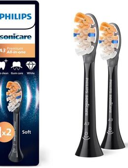 Philips Sonicare Aufsteckbürsten A3 Premium All-in-One, für eine gründliche Gesamtreinigung, für jedes Sonicare Handstück