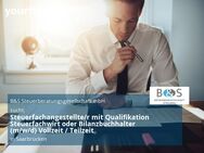 Steuerfachangestellte/r mit Qualifikation Steuerfachwirt oder Bilanzbuchhalter (m/w/d) Vollzeit / Teilzeit - Saarbrücken