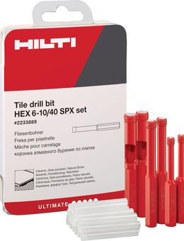 Hilti Fliesenbohrer HEX 6-10/40 SPX Satz 2233889 - Wuppertal