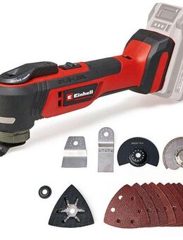 Einhell Akku-Multifunktionswerkzeug TP-MG 18 Li BL - Solo, 3 Funktionen: Schleifen, Sägen, Schaben, ohne Akku