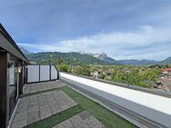 Besonderheit: Penthouse Wohnung mit Blick über Garmisch-Partenkirchen - Garmisch-Partenkirchen