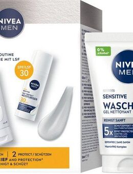 Nivea Men Gesichtspflege-Set NIVEA Men Sensitive Routine Set Set, 2-tlg.