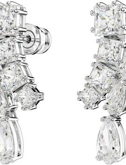 Swarovski Paar Ohrstecker Schmuck Geschenk Matrix Drop-Ohrhänger, mit Swarovski® Zirkonia (synth)