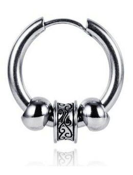 Firetti Single-Creole Schmuck Geschenk Ohrschmuck einzeln Balls, Elemente abnehmbar