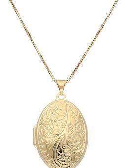 Firetti Kette mit Anhänger Schmuck Geschenk Silber 925 Halsschmuck Halskette Venezianer Medaillon