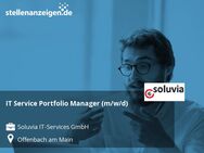 IT Service Portfolio Manager (m/w/d) - Offenbach (Main)