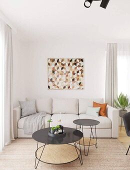 Moderne Wohnung mit zwei Bädern und Balkon - Schönefeld
