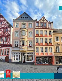 Traditionsreiche Konditorei in bester Lage am Marktplatz mit großer Maisonette-Wohnung - Bernkastel-Kues