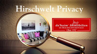 Hirschwelt Privacy – 3-Zimmer ETW in Altglashütten