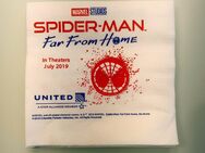 8x Servietten Spider-Man United Airlines MARVEL Studios - Koblenz Zentrum