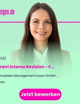 Referent interne Revision (m/w/d) - Fokus Daten, Prozesse & Technik - Essen