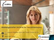 Mediengestalter (m/w/d) im Textseitenlayout - Weil der Stadt