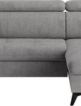 COTTA Ecksofa Hudson L-Form, mit Kopfteilverstellung, wahlweise mit Bettfunktion & Bettkasten