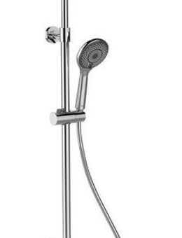 WENKO Duschsystem Watersaving, einfacher Anschluss an bestehende Armatur oder Wandanschlussbogen