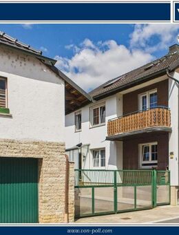 Interessante Fördermöglichkeiten: ZFH mit großer Scheune und Nebengebäude - OG sofort bezugsfrei - Theres