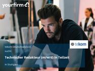 Technischer Redakteur (m/w/d) in Teilzeit - Stuttgart