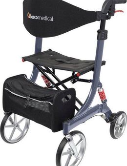 bescomedical Rollator Spring Large, Größe L (Sitzhöhe 60cm), höhenverstellbare Griffe