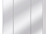 Schildmeyer Spiegelschrank Profil Breite 70 cm, 3-türig, LED-Beleuchtung, Schalter-/Steckdosenbox