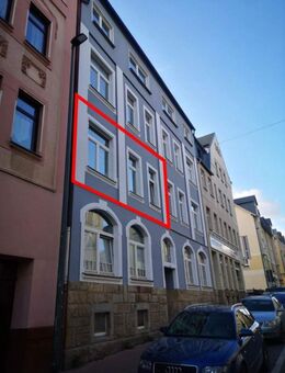 Frisch sanierte 3-Zimmer-Wohnung mit Balkon - Zentrale Lage, Top Infrastruktur - Auerbach (Vogtland)